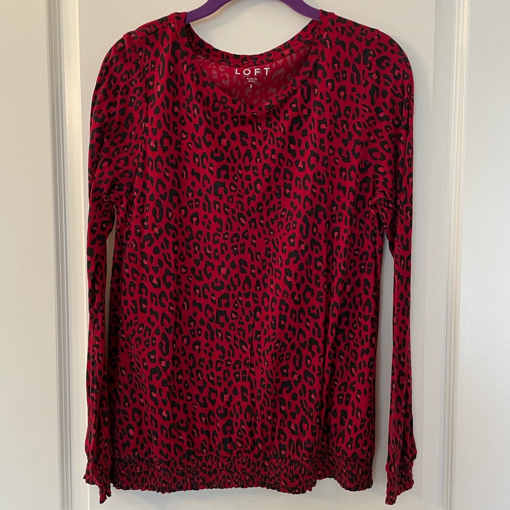 Loft Leopard shirt